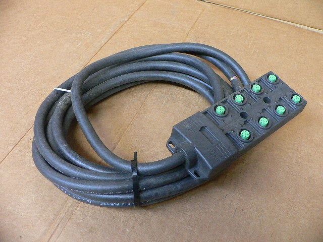 PHOENIX CONTACT Sensor/Aktor-Box SACB-8/16-5.0PUR - 8 Steckplätze, 5m Kabel